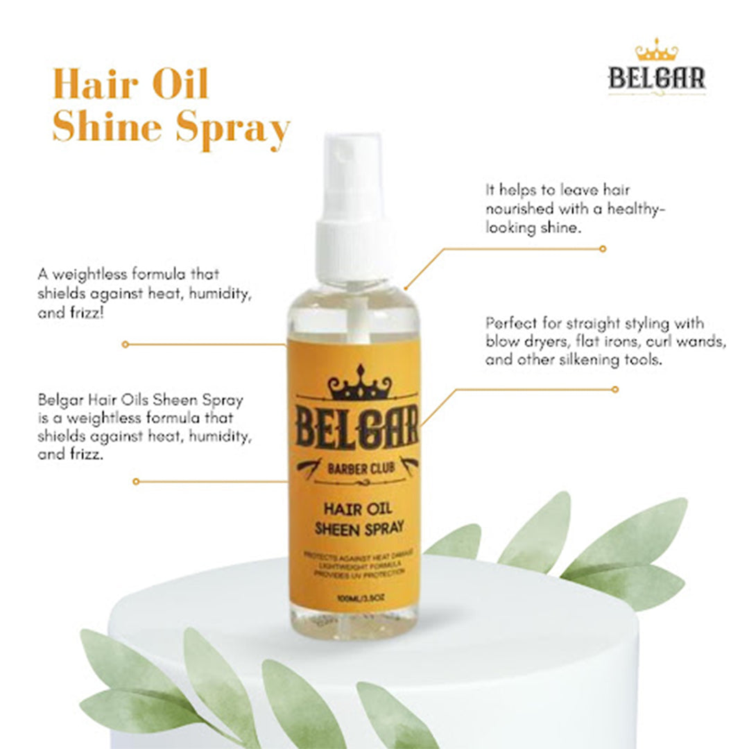Hair Oil Shine Spray - 3.5OZ