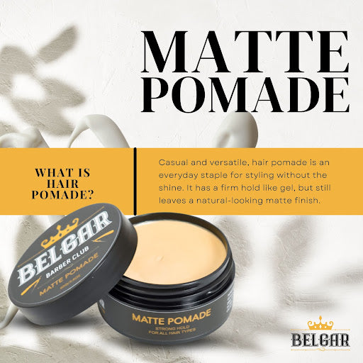 Matte Pomade Strong Hold - 80gr/2.8OZ